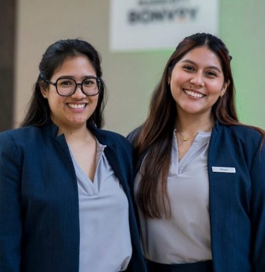 Maria Alejandra Coell Benitesa and Allison Lissette Novoa Fonseca, Marriott . Photo:Andrew Downes, Xposure